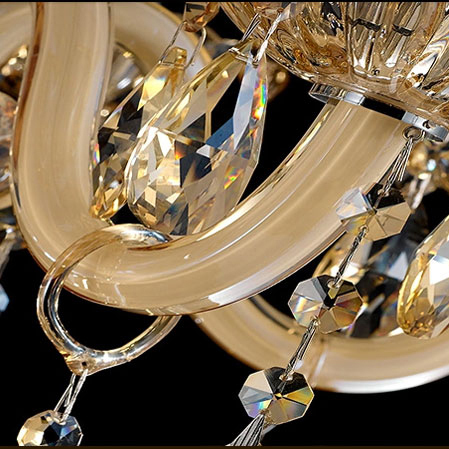 luxury export crystal chandelier 6/8/10 arms for dining room shop living room lights luxury lamp lustres de cristal chandeliers