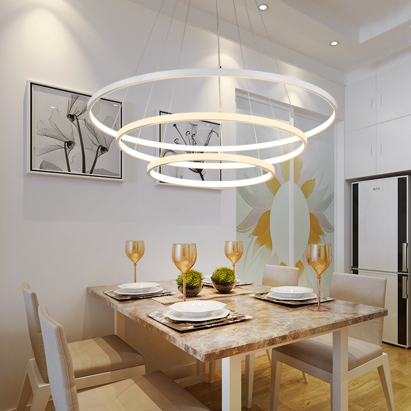 modern led chandelier acrylic lights lamp for dinning room living room lampadario moderno lustre chandelier lighting ac85-265v