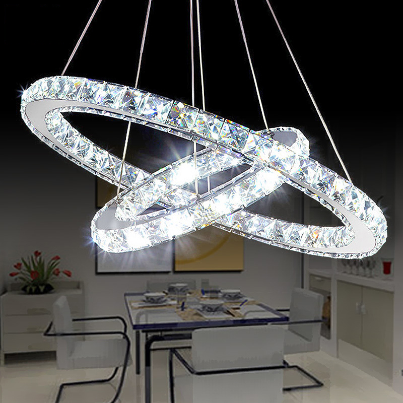modern led crystal chandelier lights lamp avize for living dining room cristal lustre chandeliers hanging ceiling fixtures