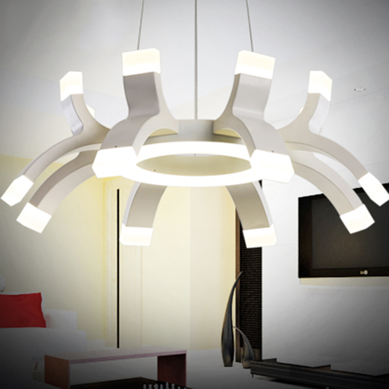 personality modern led pendant lights lamp for living dining room restaurant ac 85-265v lustres de sala lighting light fixtures