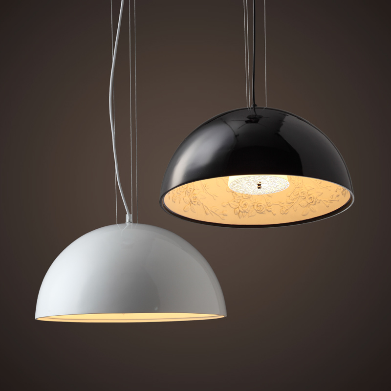 sky gargen led pendant lamp fixtures for dining room bar restaurant white or black resin modern led hanging pendant lights