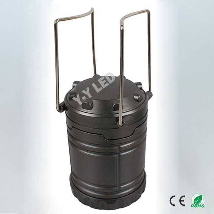 telescopic portable camping lantern ultra bright aa battery led outdoor wild fishing tents lamp camp emergency lighting