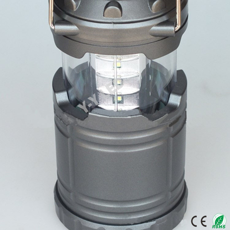 telescopic portable camping lantern ultra bright aa battery led outdoor wild fishing tents lamp camp emergency lighting
