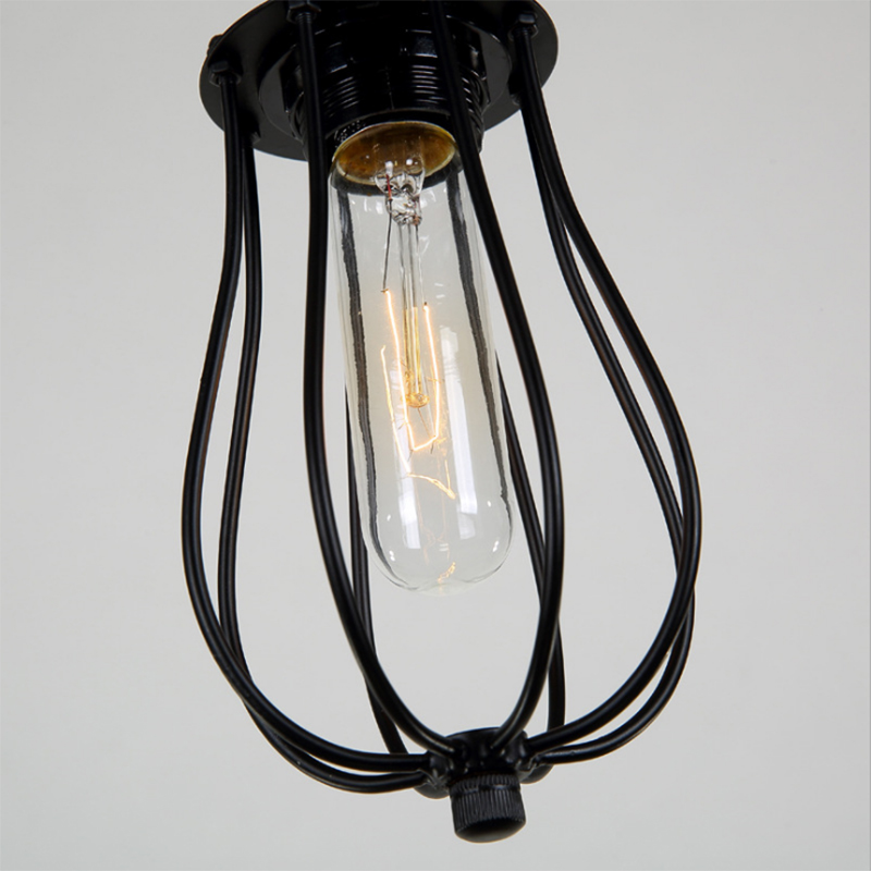 vintage antique pomelo style metal pendant lights warm loft american countryside retro metal wire pendant lamp fixtures