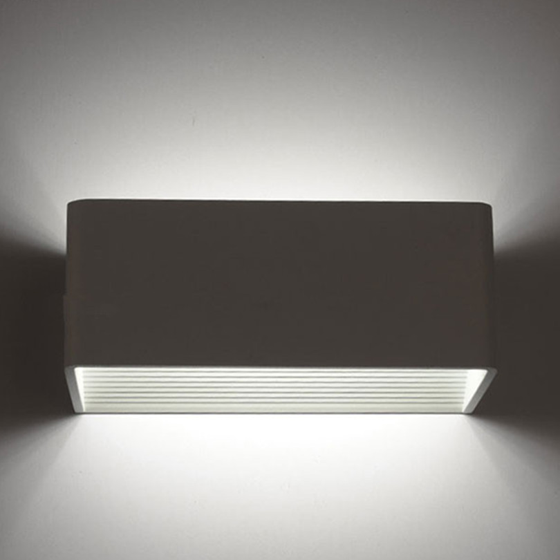 2016 fashion new modern led aluminium pmma adjustable 5w 10w wall lamp light down & up wall light
