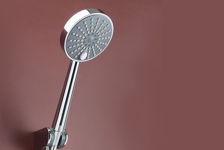 three-function shower head, water saving hand shower
