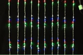 2mx2m ac110/220v led waterfall string light ,christmas lights decoration holiday party