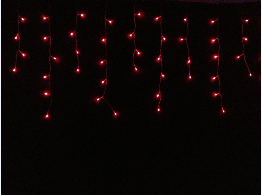 2pcs new year! 3m 220v/110v 100 led icicle string light ,fairy christmas lights decoration holiday xmas