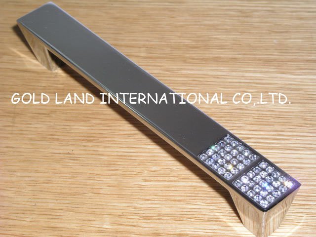 96mm k9 crystal furniture handle & furniture accessories/ door handles crystal knobs cabinet handle