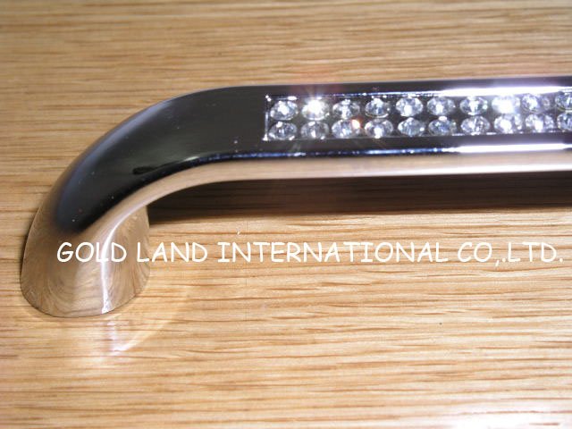 96mm k9 crystal glass cabinet handle