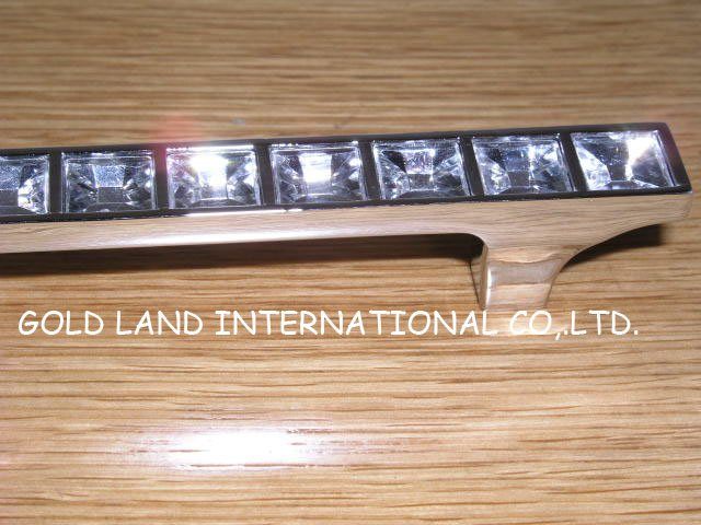 96mm k9 crystal glass furniture handle drawer handle cabinet handle