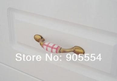 76mm ceramics cabinet pull furniture handle drawer kitchen door wardrobe handle