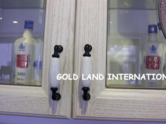 96mm ceramics cabinet drawer bedroom wardrobe pull knob handle furniture handle