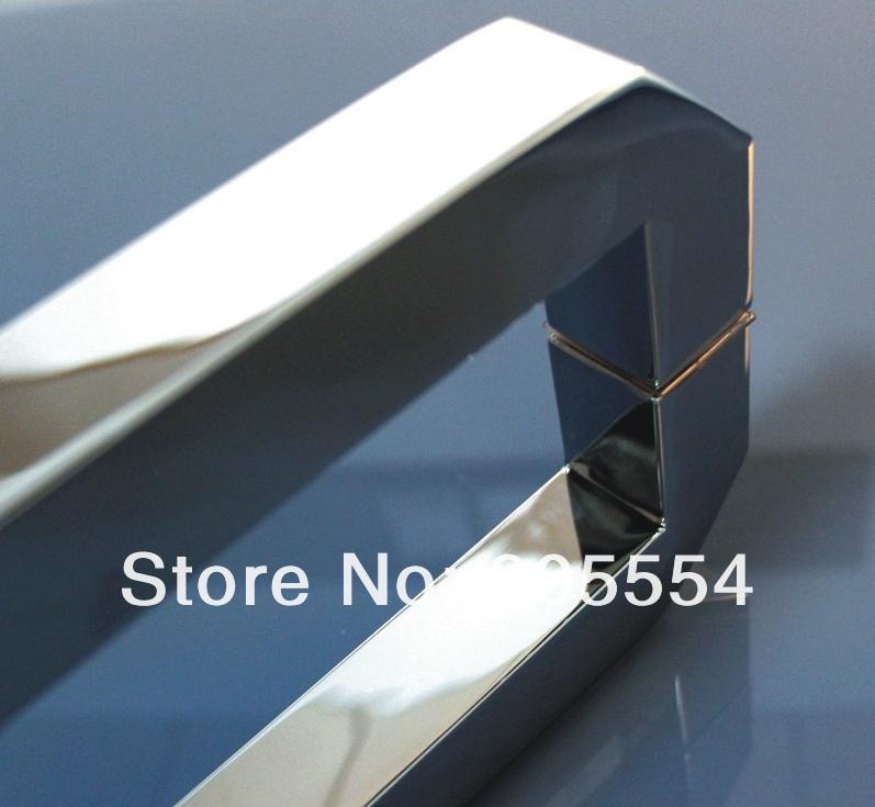 1200mm chrome color 2pcs/lot 304 stainless steel glass door long handle - Click Image to Close