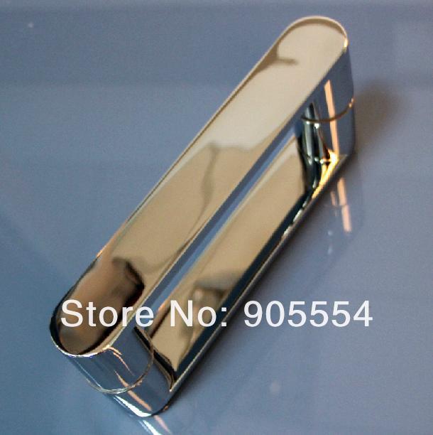275mm chrome color 2pcs/lot 304 stainless steel glass shower room glass door handle