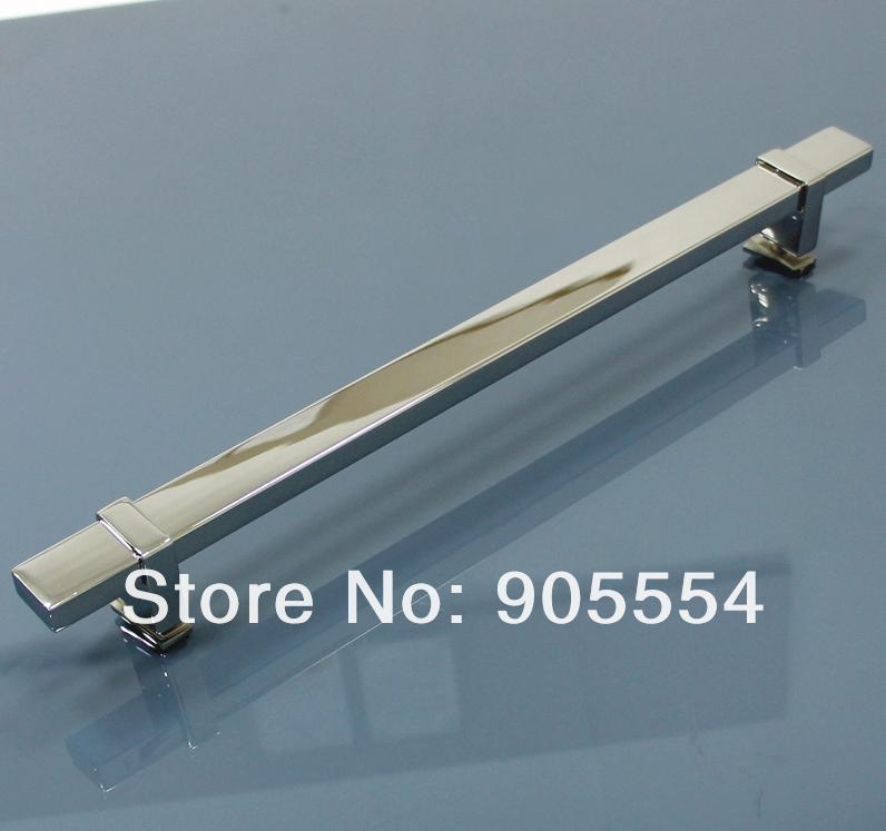 450mm chrome color 2pcs/lot 304 stainless steel glass door handle/pull handle