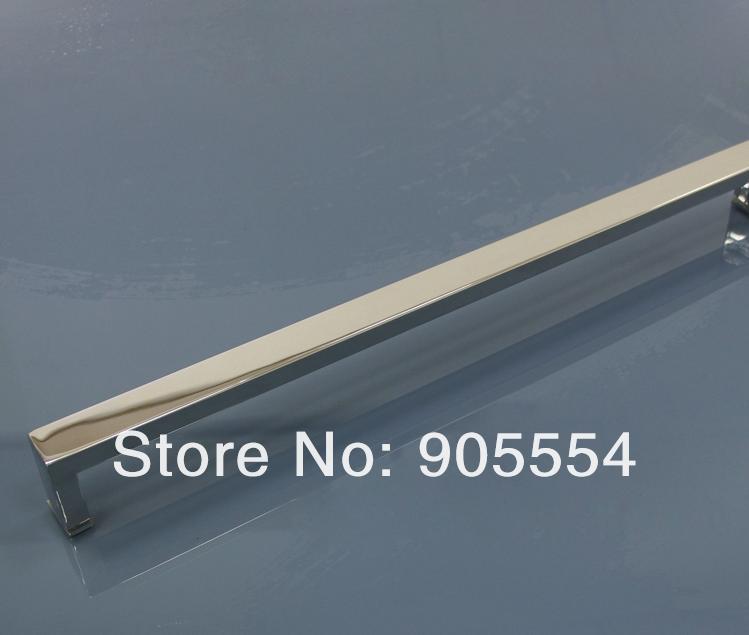 500mm chrome color 2pcs/lot 304 stainless steel shower glass door handle