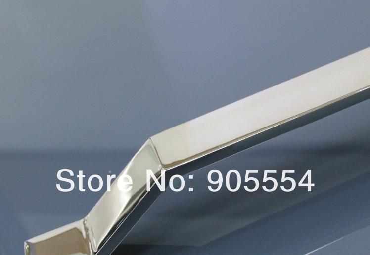 600mm chrome color 2pcs/lot 304 stainless steel home glass door pull handle - Click Image to Close