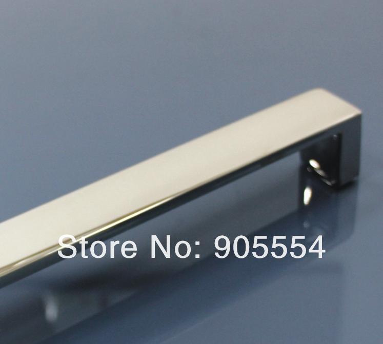 700mm chrome color 2pcs/lot 304 stainless steel bedroom glass cabinet door handle