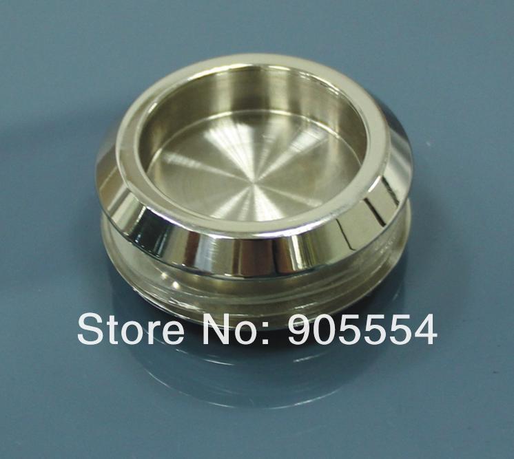 d46mm chrome color 2pcs/lot 304 stainless steel shower room glass door knob