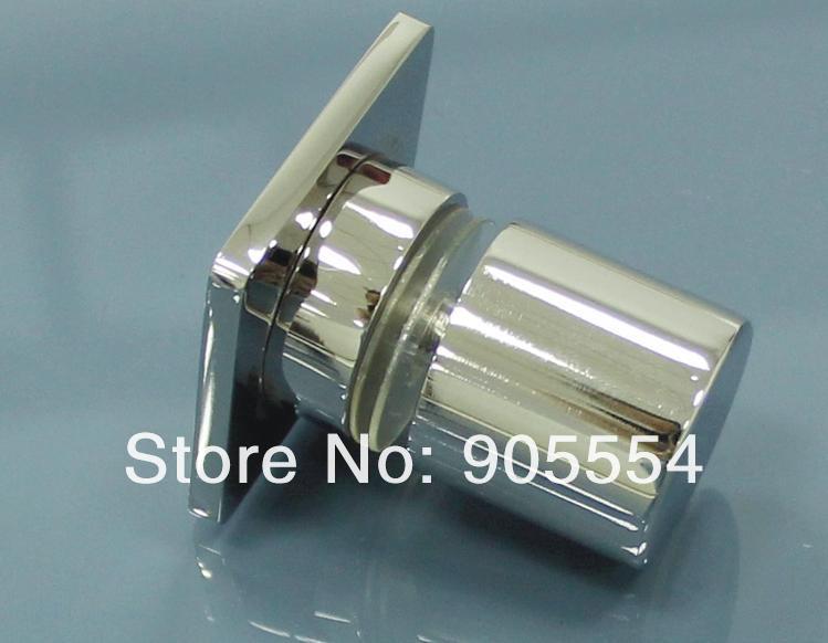 l45mm chrome color 2pcs/lot 304 stainless steel shower room glass door knob