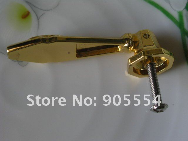 l72xw20xh17mm golden crystal handle and knob/bedroom furniture handles