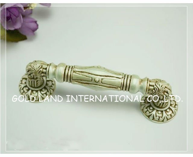 115mm l150xd21xh45mm antique silver zinc alloy classical handles/drawer handle - Click Image to Close