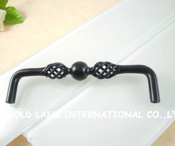 160mm black furniture handle kitchen cabinet handles dresser drawer pulls handle