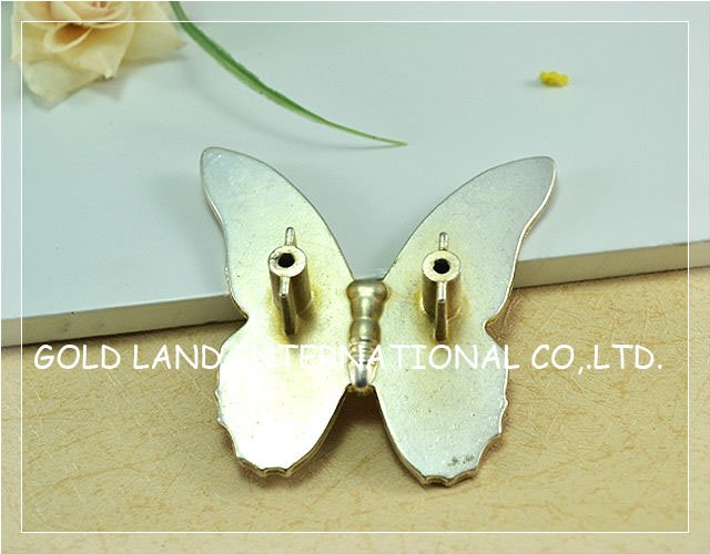 32mm l88xw82xh21mm antique silver zinc alloy butterfly furniture handles/drawer handle - Click Image to Close