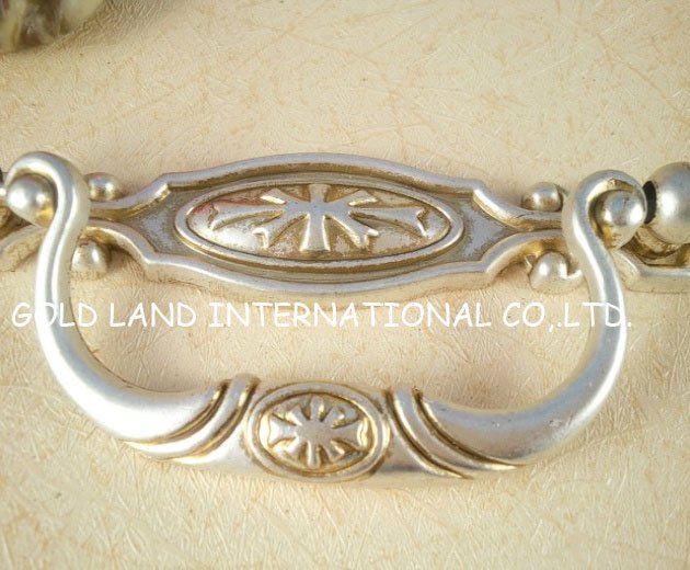 96mm l140xw23xh16mm antique silver zinc alloy door knobs/drawer handles