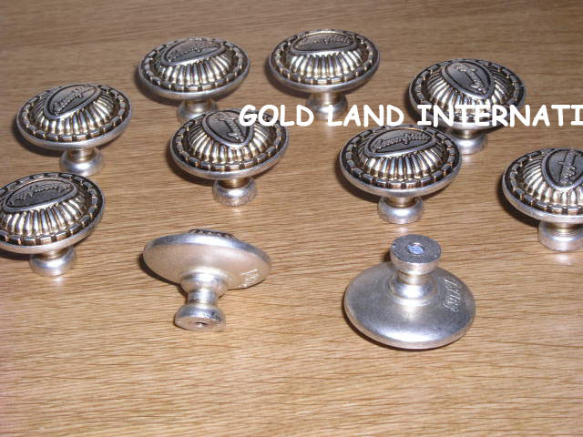 d35mmxh24mm antique silver zinc alloy furniture knob/knob shape drawer knob