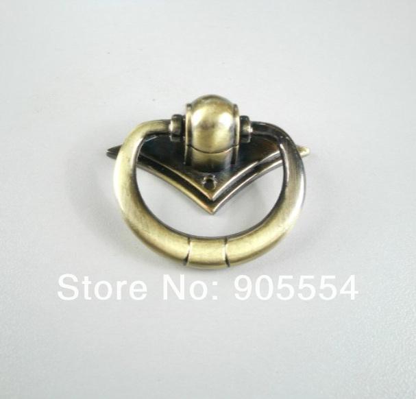 d45mm furniture handle knob drawer ring puller wardrobe knob