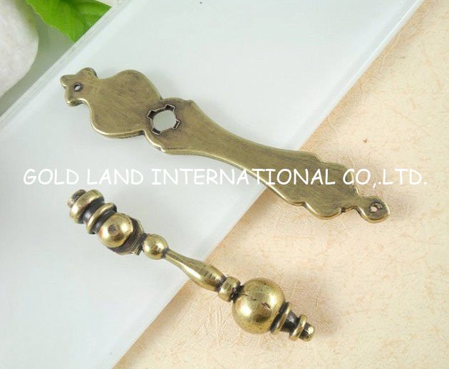 l100xh20mm bronze-colored zinc alloy dawer handle