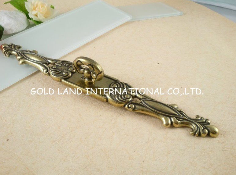 l260xh26mm bronze-colored long furniture door handle
