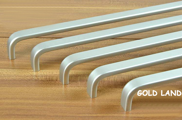 192mm nickel color aluminum alloy furniture handle drawer pulls wardrobe handle
