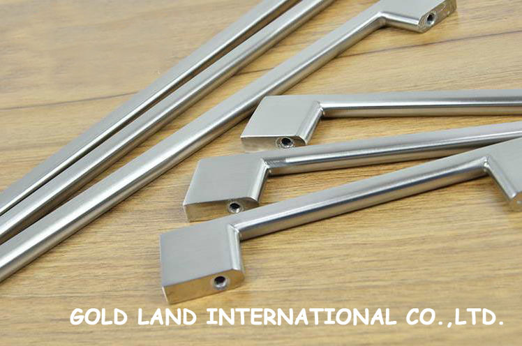 416mm w9xl450xh27mm 4pcs/lot nickel color stainless steel kitchen handles