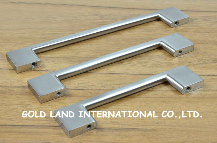 416mm w9xl450xh27mm 4pcs/lot nickel color stainless steel kitchen handles - Click Image to Close