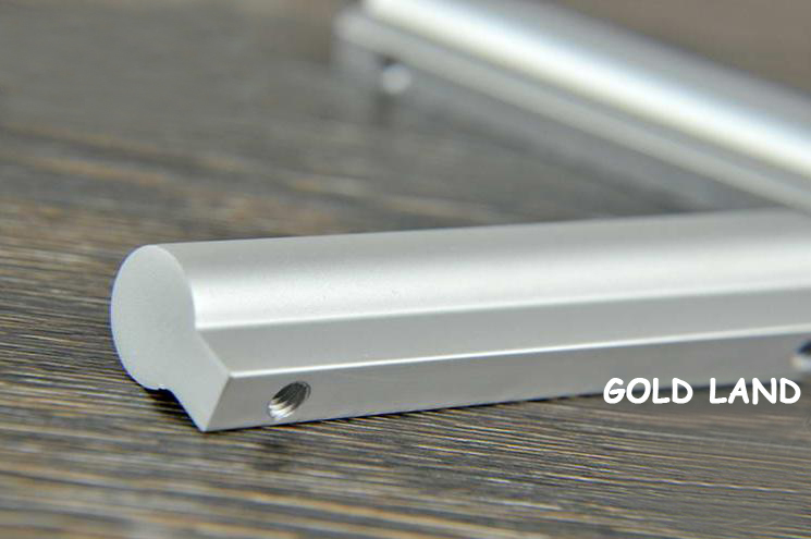 96mm nickel color aluminum alloy kitchen drawer handles