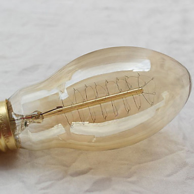 2pcs 40w e27 retro industry style bullet incandescent bulb,vintage light edison bulb lamp