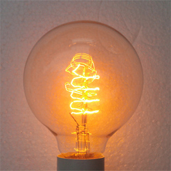 2pcs g95 e27 40w edison bulb lamp light, vintage filament retro industrial incandescent light 110/220v