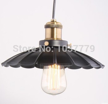 3pcs/pack iron shade e27 pendant lamp edison industrial style fitting pendants