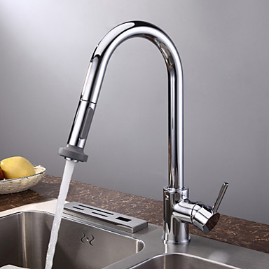 contemporary single hole pull out kitchen sink faucet tap ,torneiras parede pia cozinha grifo cocina