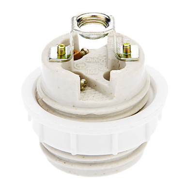 10pcs lampholder ceramic e27 bulb base socket lamp holder