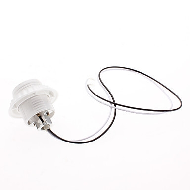 10pcs lampholder e27 bulb adapter base socket lamp holder with wire