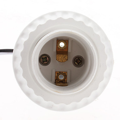 10pcs lampholder e27 bulb adapter base socket lamp holder with wire