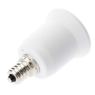 10pcs e12 to e27 adapter converter led bulb holder socket