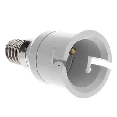 10pcs e14 to b22 adapter converter led bulb holder socket