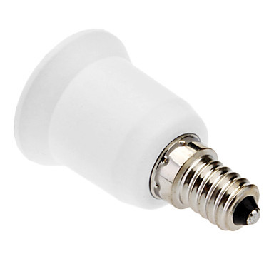 10pcs e14 to e27 adapter converter led bulb holder socket