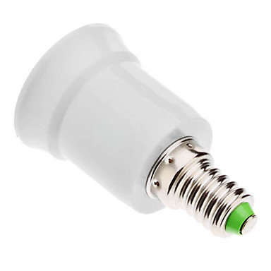 10pcs e14 to e27 converter led bulb holder socket adapter