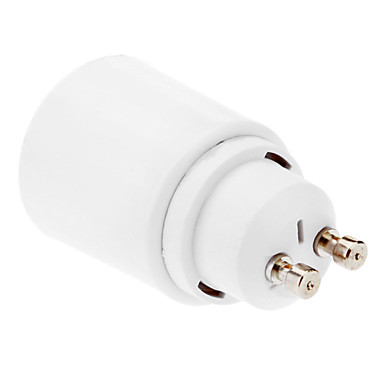 10pcs gu10 to e27 adapter converter led bulb holder socket - Click Image to Close